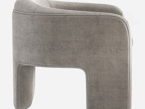 Vladimir Kagan Sculptural Chair Weiman 3D मॉडल