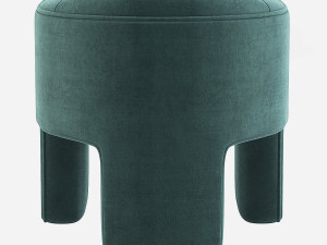 Vladimir Kagan Sculptural Chair Weiman 3D मॉडल
