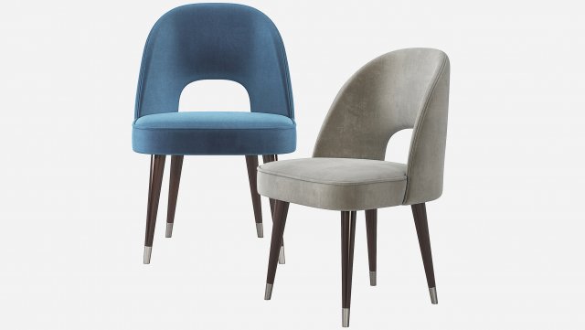 EVA Chair Collezioni Masterpieces 3D Model .c4d .max .obj .3ds .fbx .stl .blend 