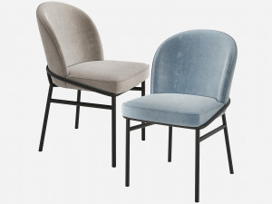 Eichholtz Willis Dining Chair 3D Модель