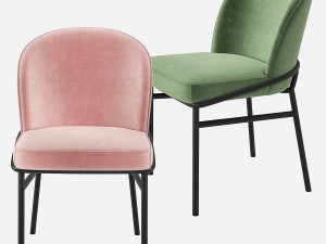Eichholtz Willis Dining Chair 3D Model