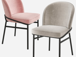 Eichholtz Willis Dining Chair 3D Model