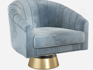 Bogarde Armchair Essential Home Modelo 3D