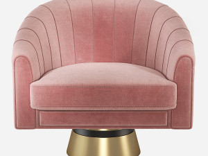 Bogarde Armchair Essential Home Modelo 3D
