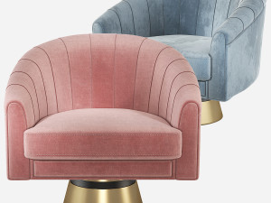 Bogarde Armchair Essential Home Modelo 3D