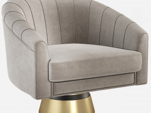 Bogarde Armchair Essential Home Modelo 3D