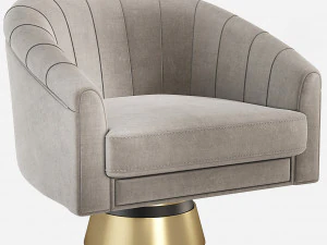 Poltrona Bogarde Essential Home Modelo 3D