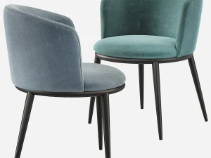 Eichholtz Filmore Dining Chair 3D Model