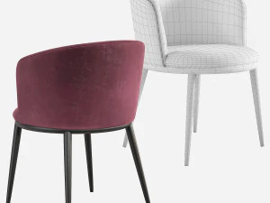Eichholtz Filmore Dining Chair 3D Model