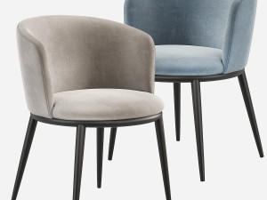 Eichholtz Filmore Dining Chair Model 3D
