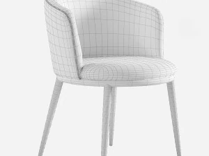 Eichholtz Filmore Dining Chair 3D Model