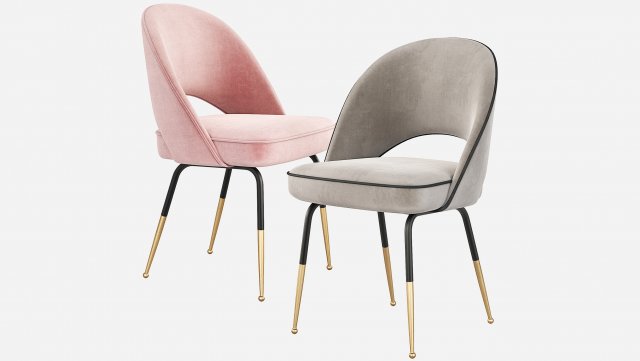 Tosconova Fifty Galvanic chair 3D Модель .c4d .max .obj .3ds .fbx .stl .blend 