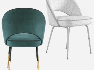 Tosconova Fifty Galvanic chair 3D Model