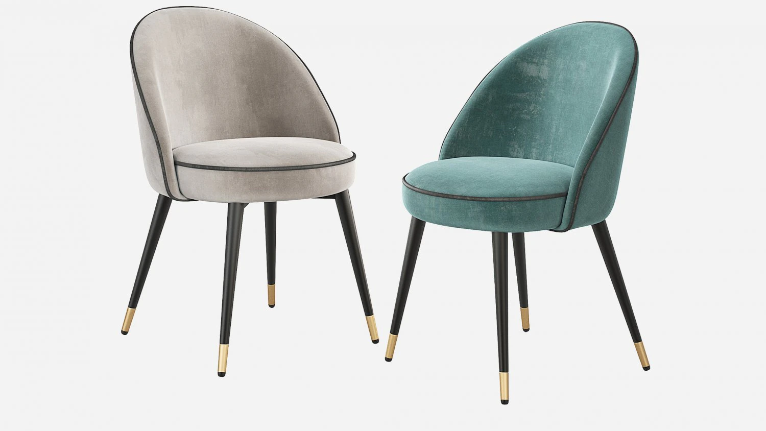 Eichholtz Cooper Dining Chair 3D Model .c4d .max .obj .3ds .fbx .stl .blend 