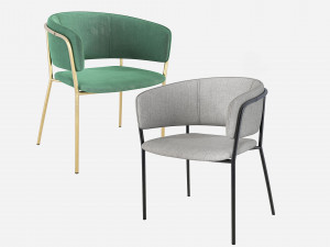 La Forma Konnie Chair Julia Grup 3D Модель