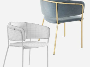 La Forma Konnie Chair Julia Grup 3D Model