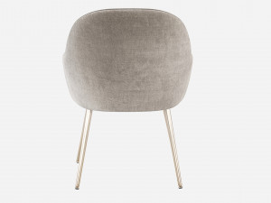 Amsterdam Upholstered Dining Chair Wayfair Model 3D