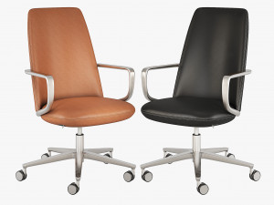 CLAUDIO BELLINI ELINOR Executive chair Modello 3D