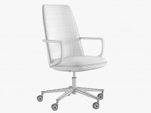 CLAUDIO BELLINI ELINOR Executive chair 3D Модель