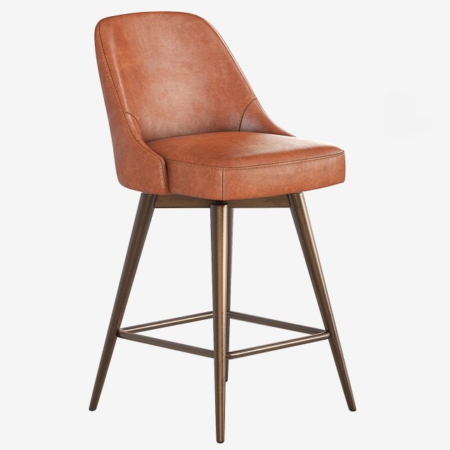 West elm mid online century bar stool