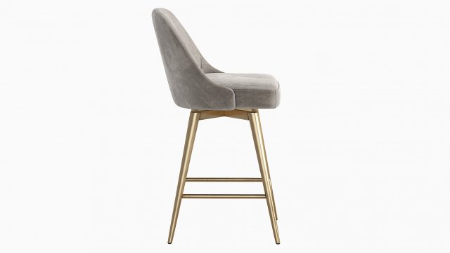West elm mid century sales swivel counter stool