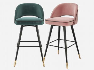 Eichholtz Cooper Dining Chair 3D Model