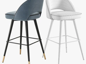 Eichholtz Cooper Dining Chair 3D Model