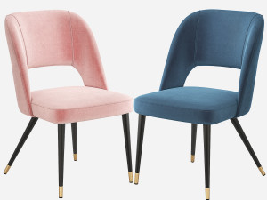 Eichholtz CIPRIA Dining Chair 3D Model
