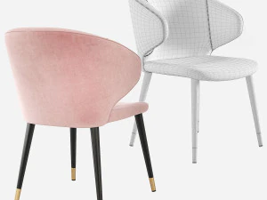 Eichholtz Volante Dining Chair 3D Model