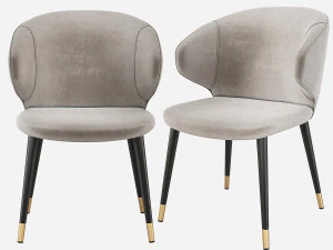 Eichholtz Volante Dining Chair 3D Model