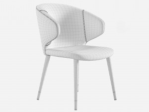 Eichholtz Volante Dining Chair 3D 模型