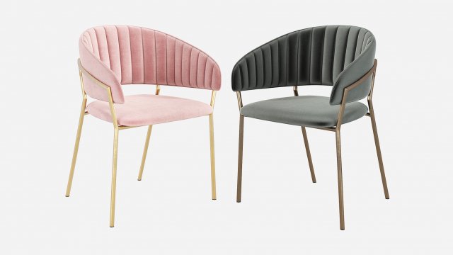 Deephouse Pisa Chair Modèle 3D .c4d .max .obj .3ds .fbx .stl .blend 