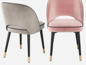 Eichholtz CLIFF Dining Chair 3D 模型