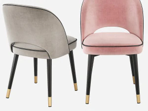 Eichholtz CLIFF Dining Chair 3D Model