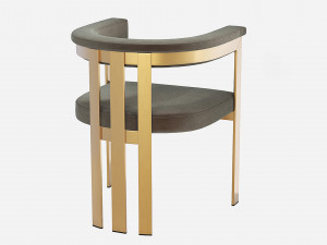 Eichholtz Clubhouse Dining Chair 3D Модель
