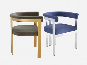 Eichholtz Clubhouse Dining Chair 3D Модель