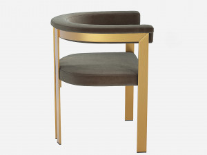 Eichholtz Clubhouse Dining Chair 3D Модель