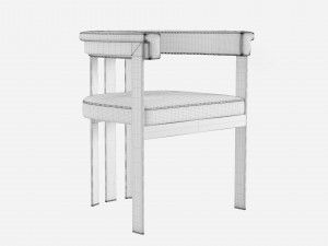 Eichholtz Clubhouse Dining Chair 3D Модель