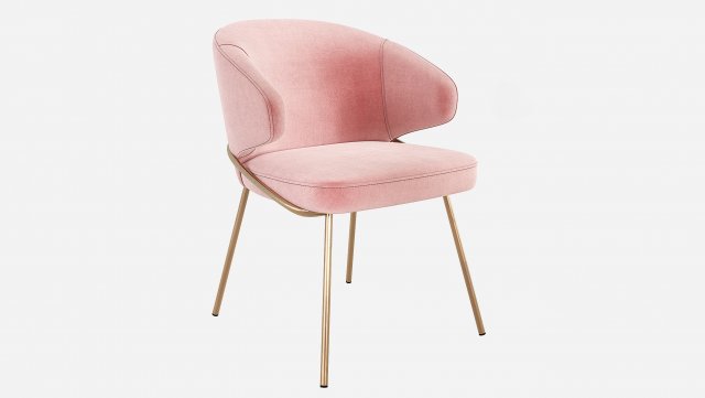 Eichholtz Kinley Dining Chair Modelo 3D .c4d .max .obj .3ds .fbx .stl .blend 