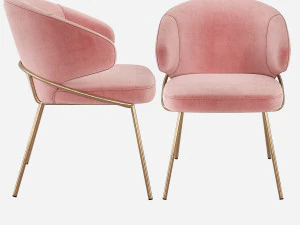 Eichholtz Kinley Dining Chair 3D Model