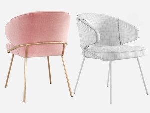 Eichholtz Kinley Dining Chair Modelo 3D