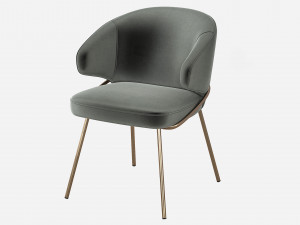 Eichholtz Kinley Dining Chair Modelo 3D