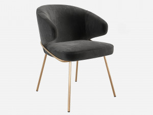Eichholtz Kinley Dining Chair Modelo 3D