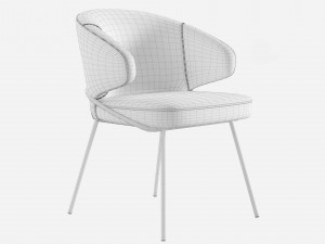 Eichholtz Kinley Dining Chair Modelo 3D