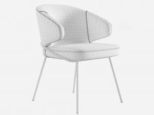 Eichholtz Kinley Dining Chair 3D Model