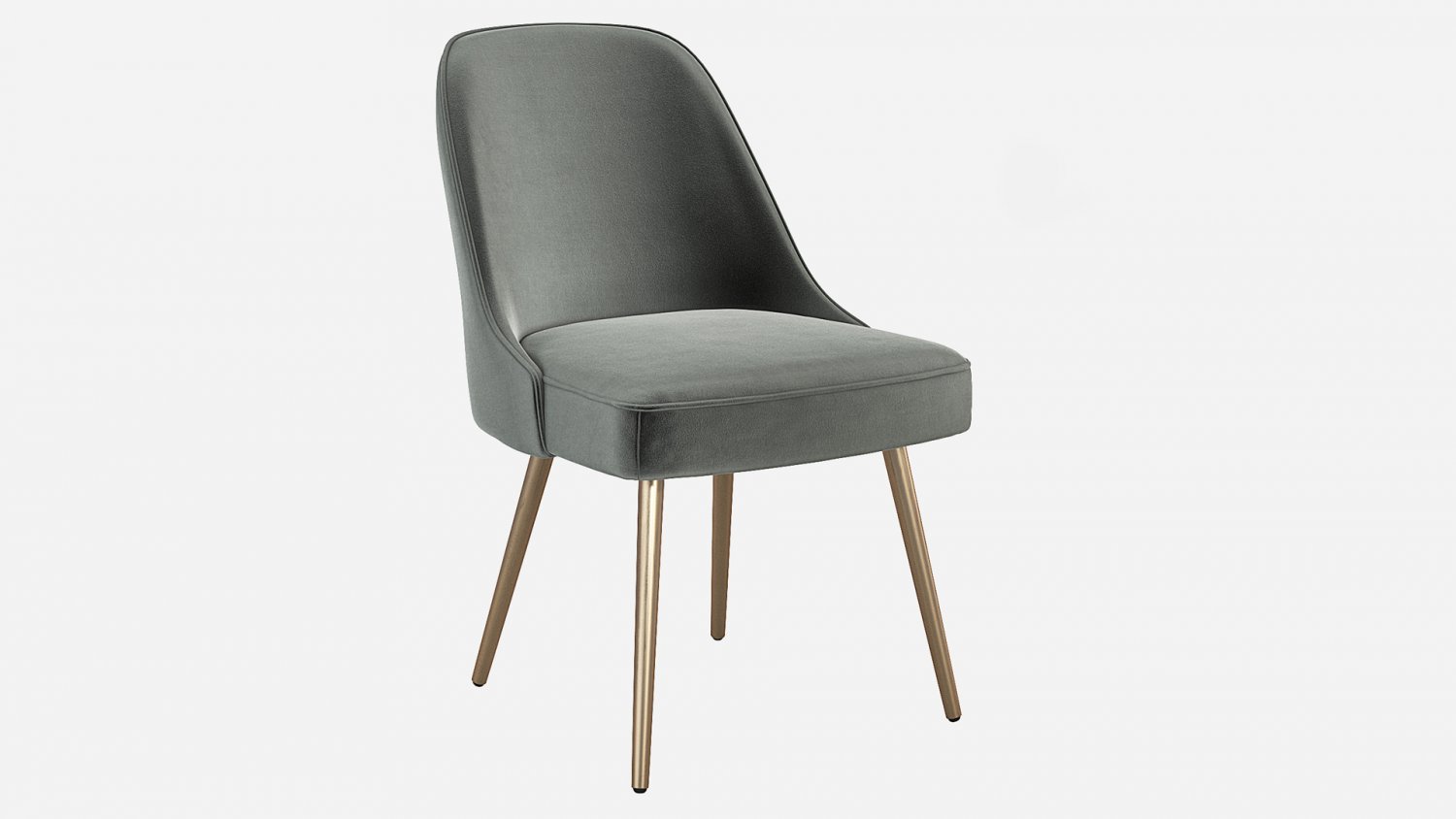 West elm mid on sale century upholstered dining chair