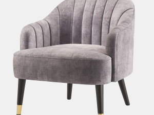 Deephouse Leicester Armchair 3D 모델