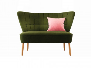 Swoon Editions Fitz Two-seater Sofa Model 3D