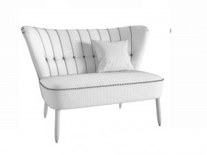 Swoon Editions Fitz Two-seater Sofa Model 3D