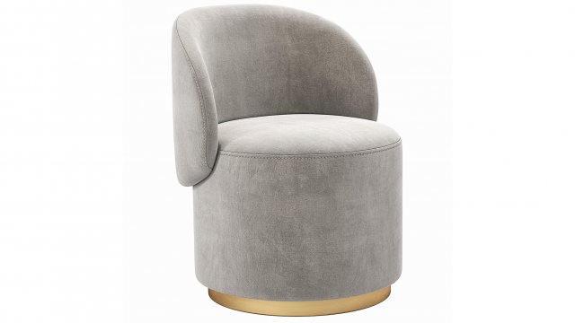 Eichholtz Low Dining Chair Greer Modelo 3D .c4d .max .obj .3ds .fbx .stl .blend 